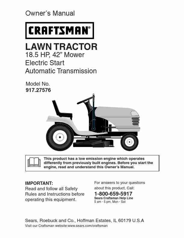 Sears Lawn Mower 917_27576-page_pdf